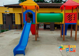 Playground Madeira Plástica MG25