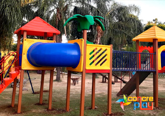 Playground Madeira Plástica MG12